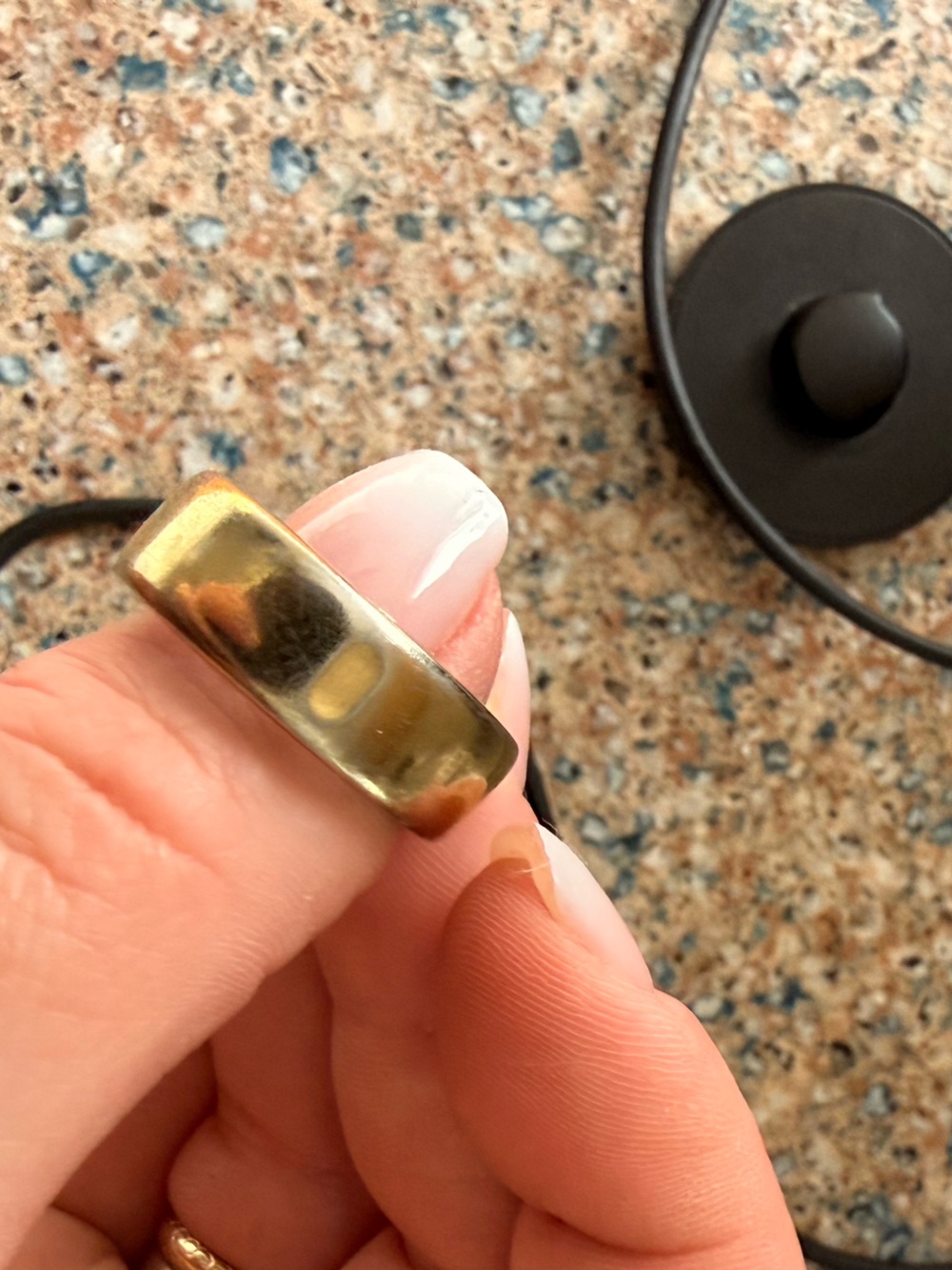Oura Horizon gold Ring - Gold size 8 gen 3